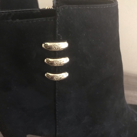 Anne Klein Suede Booties, 3” heel, 8 1/2 M, - Picture 2 of 5